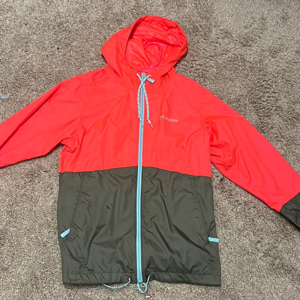 Columbia rain jacket